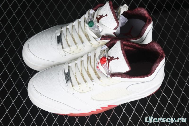 Nike Air Jordan 5 Low "El Grito" Basketball Shoes - HF8833-100