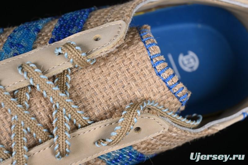 Adidas Clot x Originals Gazelle Indoor Retro Casual Slip-Resistant Wear-Resistant Low-Top Sneakers - IH3641