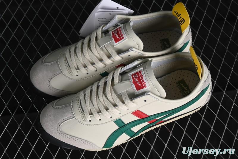 Onitsuka Tiger Mexico 66 Low-Top Leather Casual Running Shoes - DL408-1684