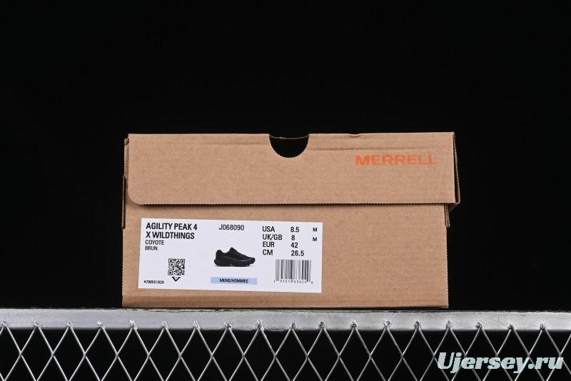 Merrell Agility Peak 4 Trail Running Shoes with Cushioning, Grip & Breathability - J068090