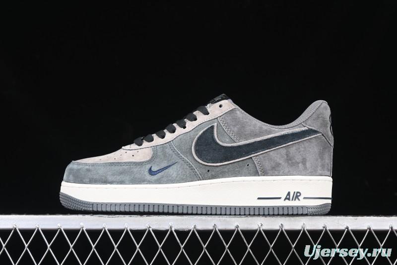 Nike Air Force 1'07 Low "Black Eight" Custom Casual Sneakers for Autumn Winter - YD2425-808