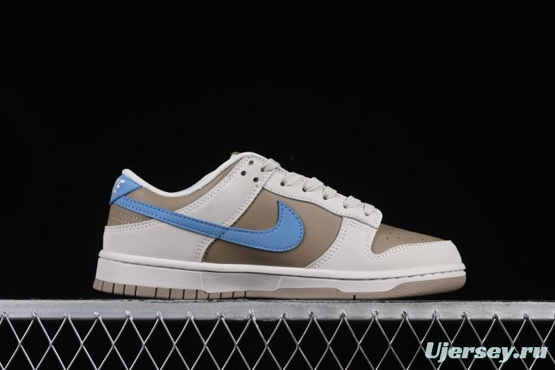 Nike Dunk Low Retro Premium Casual Sneakers in Caramel Cream - HQ1175-240