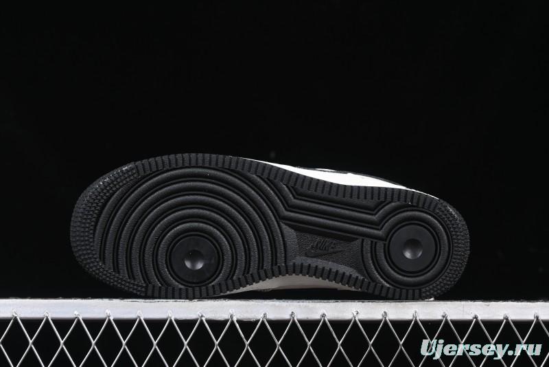 Nike Air Force 1 '07 Low UN Collaboration - Pig Eight Rice Black Line Casual Sneakers - BB7518-017