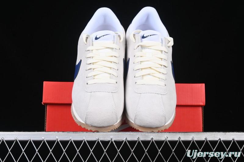 Nike Classic Cortez Leather Retro Running Shoes - FQ8108-110