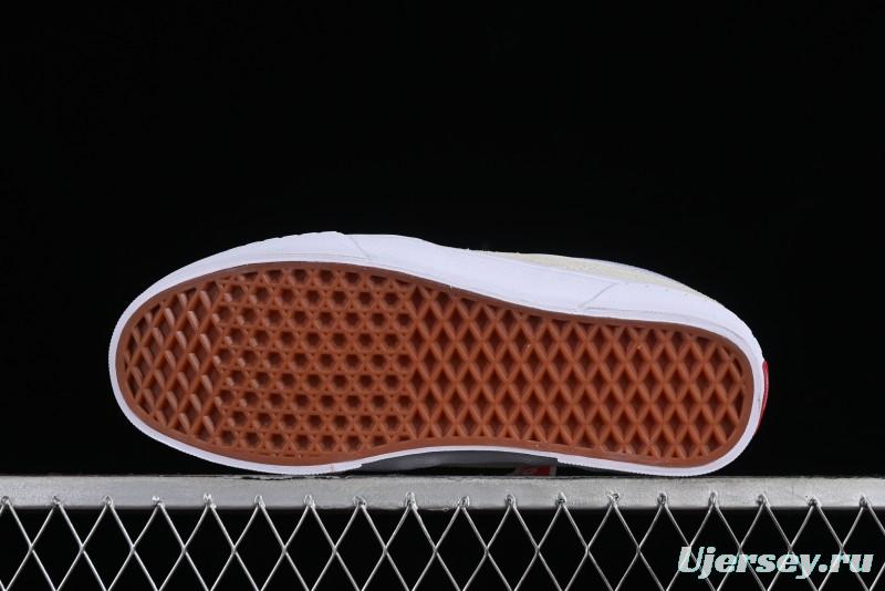 Vans Caldrone Chunky Retro Sneakers in White with Enhanced Cushioning - VN0007P9WHT