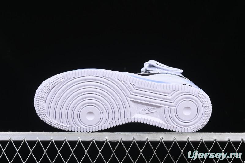 Nike Air Force 1 '07 Mid Custom Paint Anime Theme Casual Sneakers - ZH0316-056