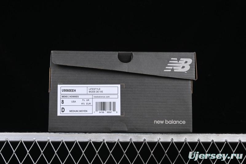 New Balance 9060 Retro Casual Running Sneakers with ABZORB Cushioning Technology - U9060EEH