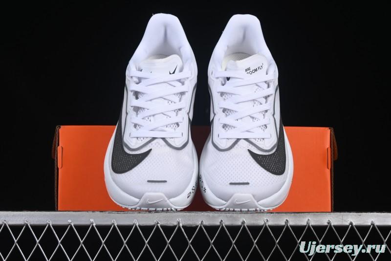 Nike Zoom Fly 6 Lightweight Responsive Running Shoes with React Foam and Carbon Fiber Plate - FN8454-100