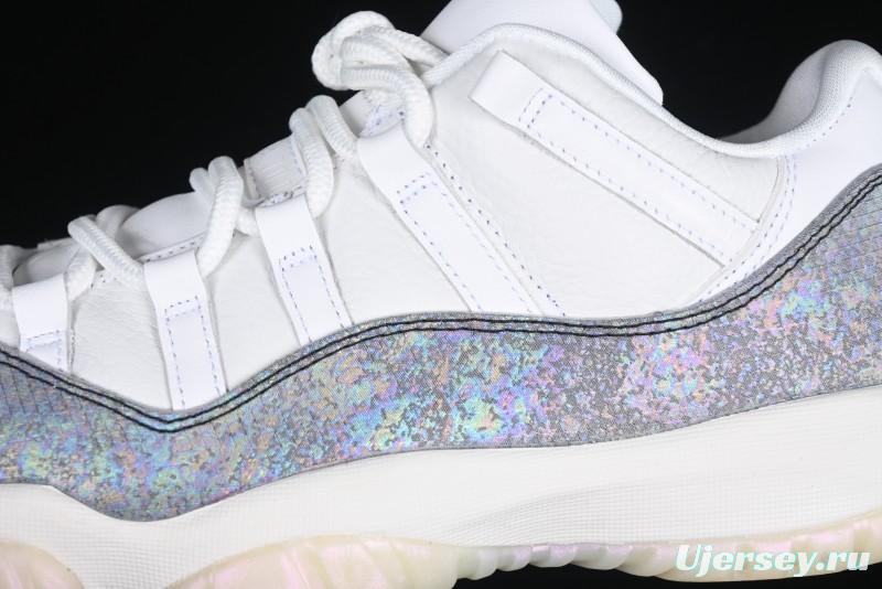 Nike Air Jordan 11 Low CNY Snake Year Limited Edition Tear-Away Basketball Shoes - HQ7000-001