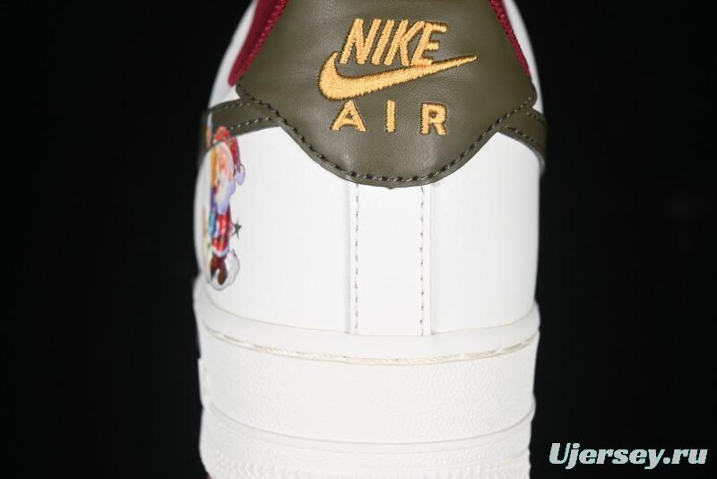 Nike Air Force 1 '07 Low Custom Christmas Party Casual Sneakers - DM0970-132