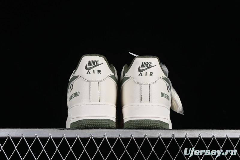 Nike Undefeated x Air Force 1'07 Low Military Green Hemp Rope Casual Sneakers - UT2023-202