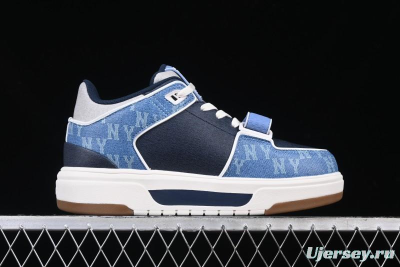 New York Yankees MLB Chunky Liner Lightweight Platform Sneakers with 6cm Height Increase - 3ASXCHL4N50BLS