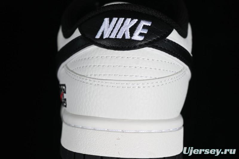 Nike SB Dunk Low NYC Collaboration Black Beige Low-Top Casual Skateboarding Shoes - NC2103-301