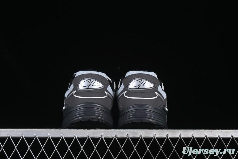 Dior B30 Sneakers with Reflective CD30 Logo and Lightweight Rubber Sole - CD30