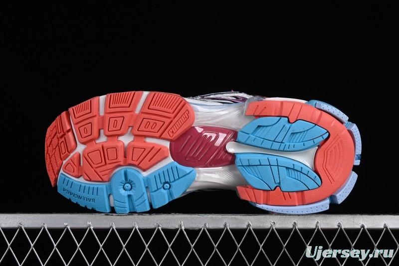 Balenciaga Runner Kith Four Color Retro Casual Shoes - W3RBW2325