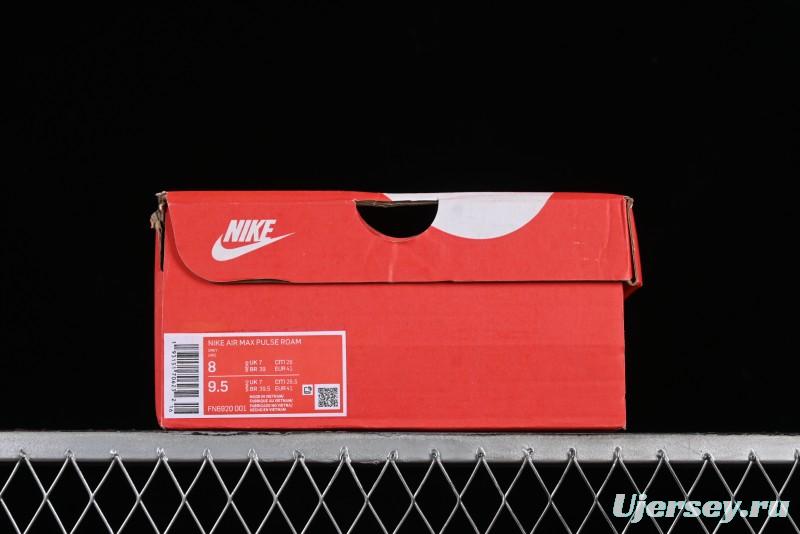 Nike Air Max Pulse SE Breathable Running Shoes with Oversized Air Cushion - FN6920-001