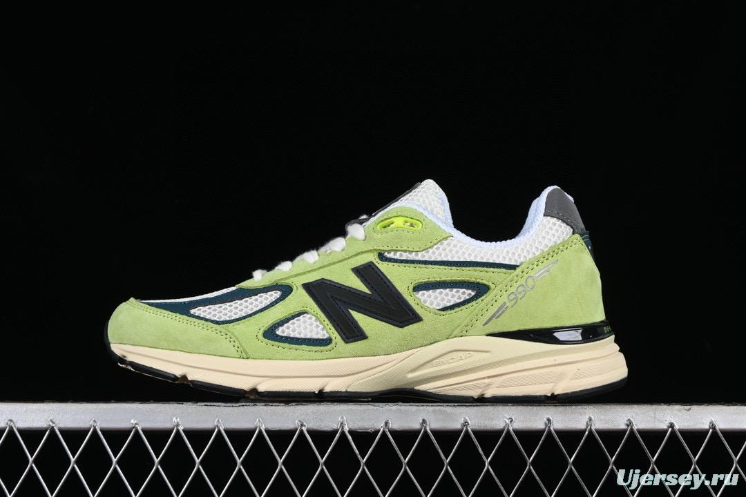 New Balance 990 Series Premium Made in USA Retro Running Shoes - M990NB4