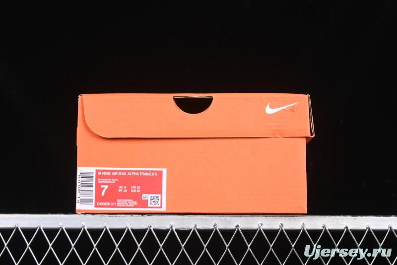 Nike Air Max Alpha Trainer 5 Cushioned Running Shoes with Air-Sole Unit - DM0829-001