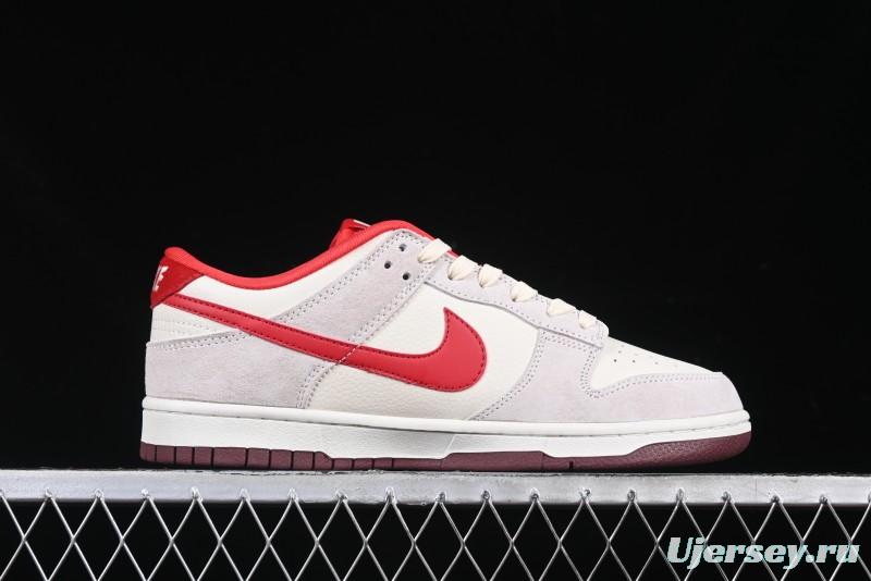 Nike SB Dunk Low Stussy Anniversary Edition Custom Sneakers with Red Swoosh - KK1333-021