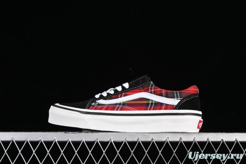 Vans Old Skool 36 DX Anaheim Collection Checkered Low-Top Canvas Sneakers - VN0A38G2PXC