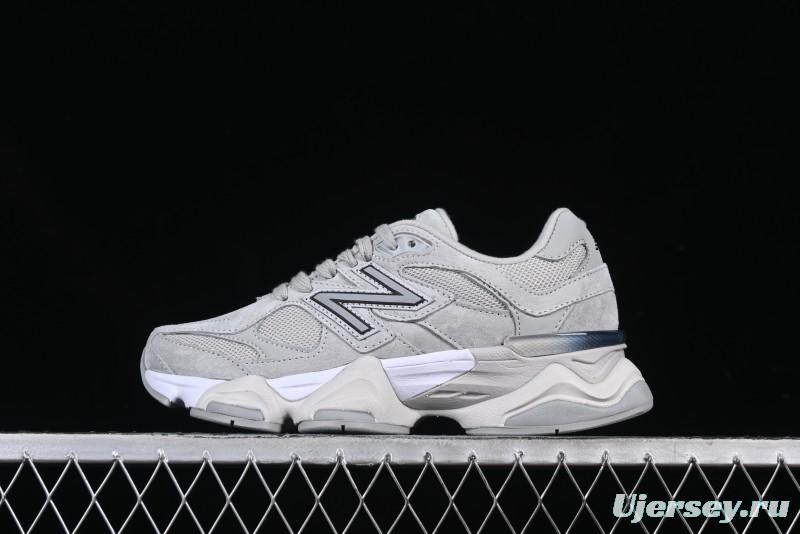 New Balance NB9060 Series Retro Casual Running Shoes with ABZORB Cushioning - U9060JGR