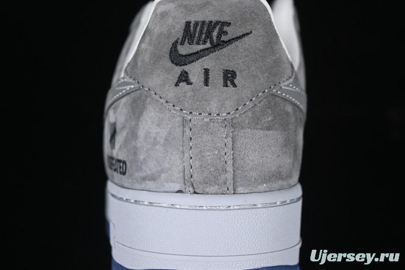 Nike Air Force 1 '07 Low UN Collaboration - Shadow Grey Pigskin Sneakers DF0188-018