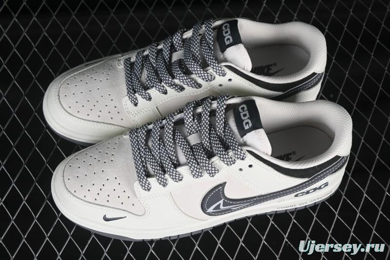 Nike SB Dunk Low CDG Collaboration Anniversary High-End Customized Low-Top Casual Sneakers - DJ2024-134