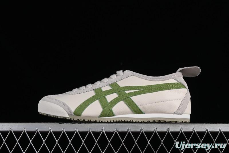 Onitsuka Tiger Mexico 66 Low-Top Leather Casual Running Shoes - 1183B391-202