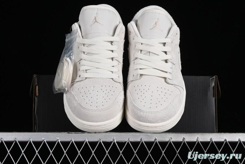 Nike Air Jordan 1 Low AJ1 Casual Sneakers in Earth Gray - FQ3055-100