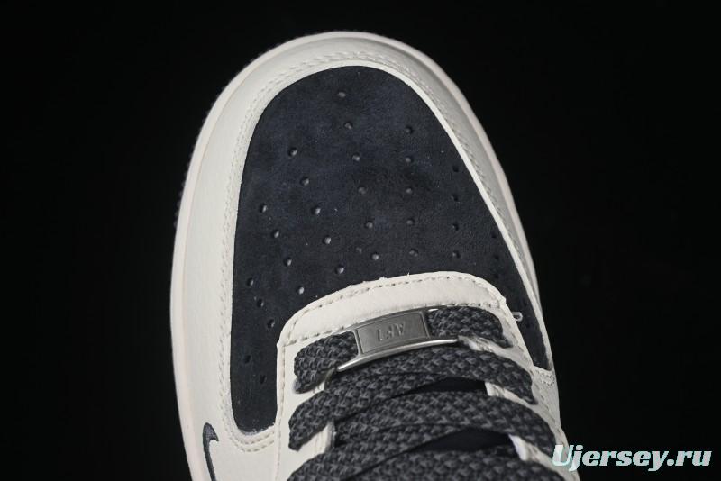 Nike Air Force 1 '07 Low Stussy Collaboration Beige Grey Casual Sneakers - XZ6188-726