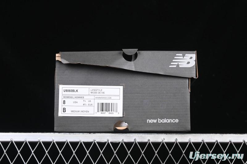 New Balance 9060 Retro Casual Running Shoes with ABZORB Cushioning Technology - U9060BLK