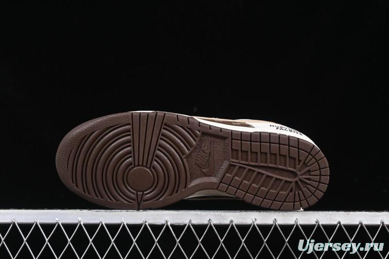 Nike SB Dunk Low The North Face x Supreme Collaboration Anniversary Edition High-End Custom Low-Top Casual Sneakers - DJ2024-056