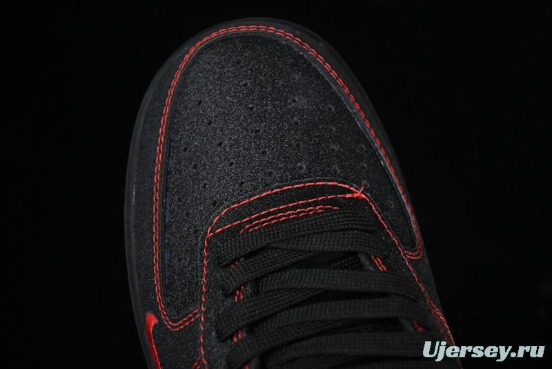 Nike Air Force 1 '07 Low Casual Sneakers in Heartbeat Orange with Full-Length Air Cushion - DF0188-015