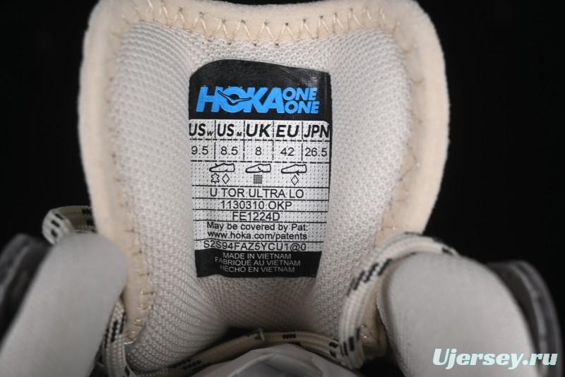 HOKA ONE ONE Tor Ultra Low Round Toe Cushioned Durable Low-Cut Hiking Shoes - 1130310 OKP