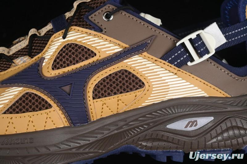 Mizuno Racer Trail SE Breathable Mesh Synthetic Leather Spring Summer Sandals - D1GH241902