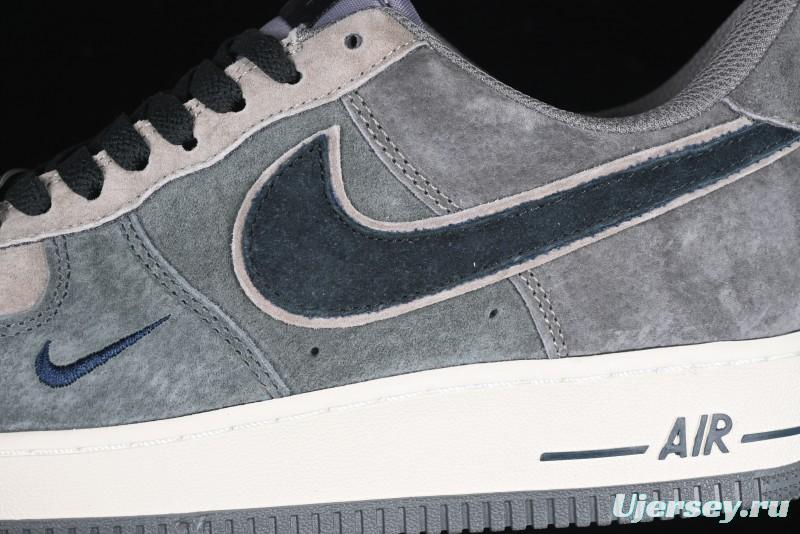Nike Air Force 1'07 Low "Black Eight" Custom Casual Sneakers for Autumn Winter - YD2425-808