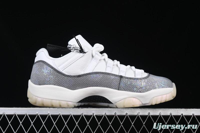 Nike Air Jordan 11 Low CNY Snake Year Limited Edition Tear-Away Basketball Shoes - HQ7000-001