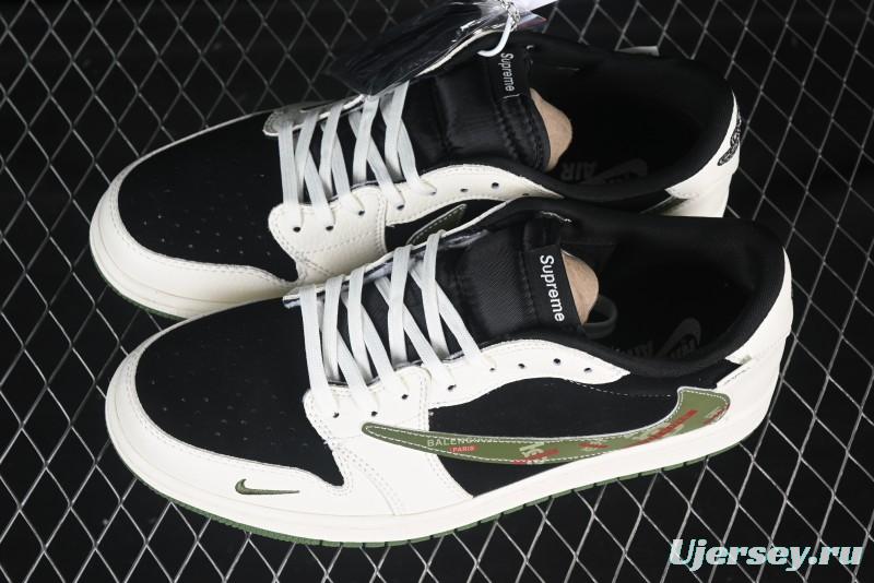 Nike Travis Scott x Fragment Design x Air Jordan 1 Low OG SP Casual Sneakers - XS2024-032