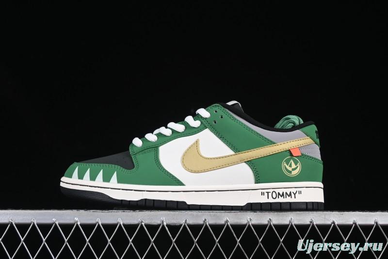 Nike SB Dunk Low Power Rangers Allosaurus Colorway Low-Top Casual Skateboarding Shoes - ZZ1998-006