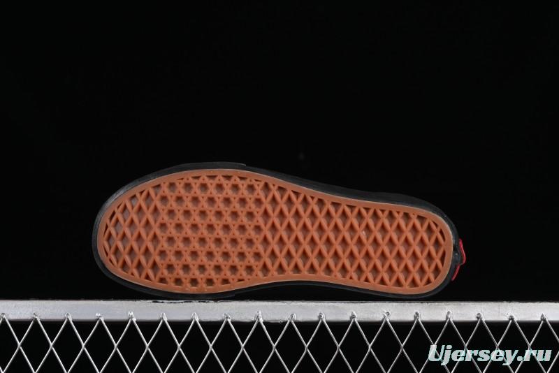 Vans Style 36 SF All Black Skate Shoes with Killer Whale Half-Toe Cap Design - VN0A3MVLB8C