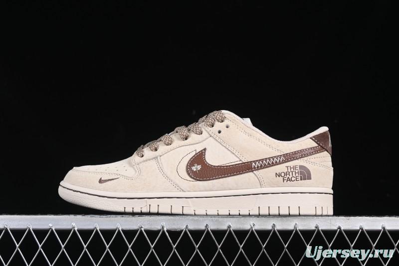 Nike SB Dunk Low The North Face Year of the Snake Collaboration Anniversary Edition Custom Low-Top Casual Skate Shoes - DJ2024-086