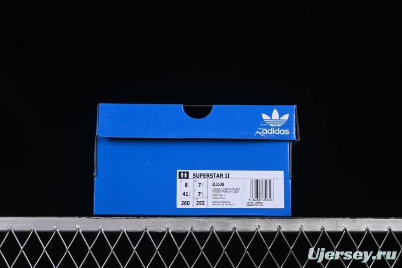 Adidas Superstar II JI3538 Shell Toe Casual Sneakers - JI3538