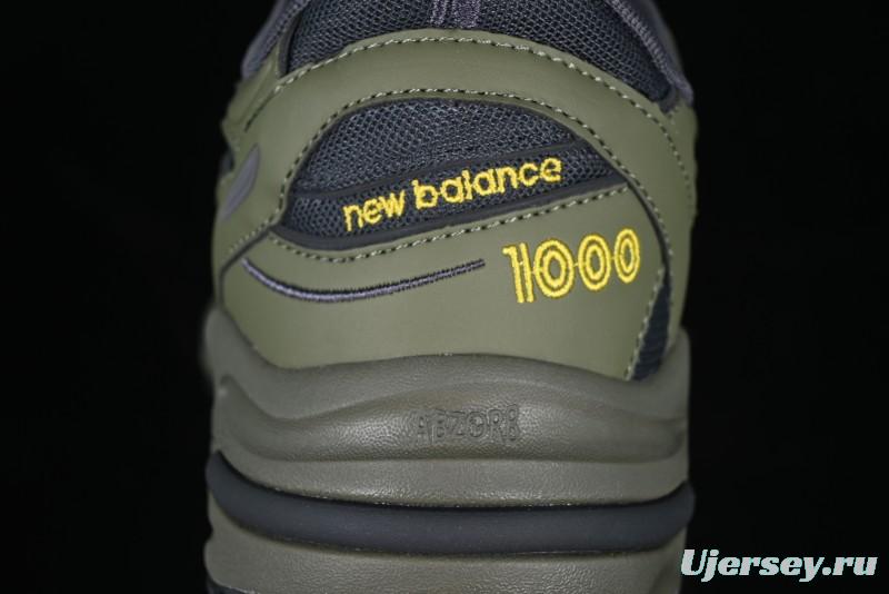 New Balance 1000 Series Retro Dad Style Low-Top Casual Running Shoes - M1000EA