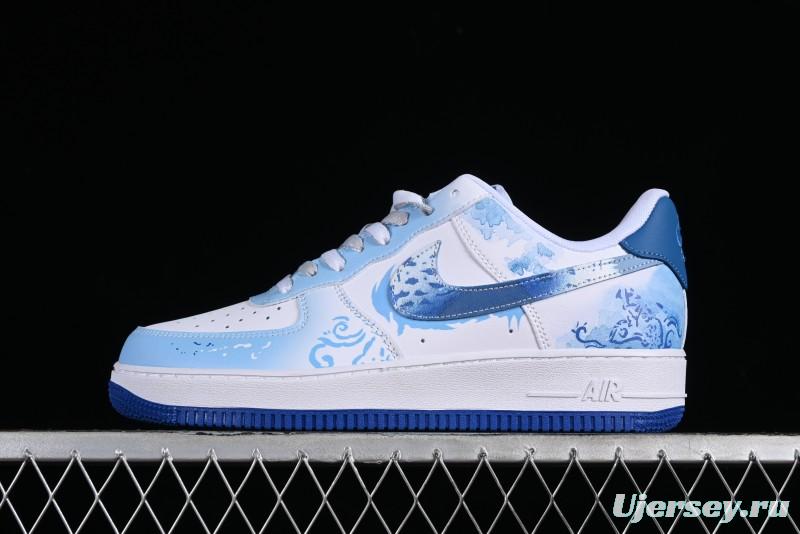 Nike Air Force 1 '07 Low Linglong Porcelain Low-Top Casual Sneakers - DV0813-104