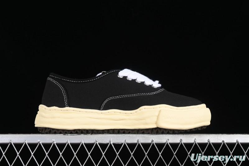 Wayne Original Sole Leather Low Sneaker with Deconstructed Ice Cream Sole - W.E5