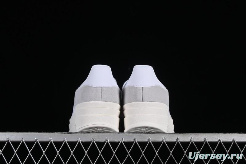 Adidas Originals Gazelle Bold HQ6893 Low-Top Sneakers with Thick Sole for Casual Wear, Slip-Resistant and Durable