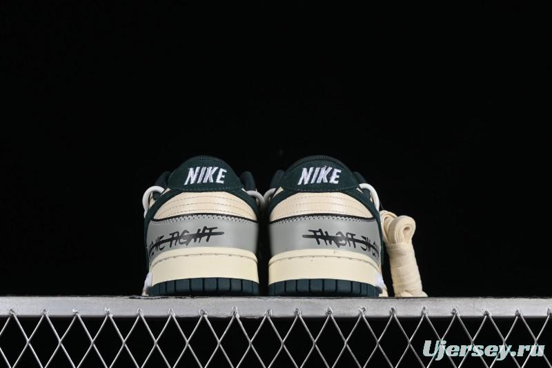 Nike Dunk Low Panda Prank Universe Exploration - Star Trek Mocha SB Strap Low-top Casual Sneakers - FQ8080-133