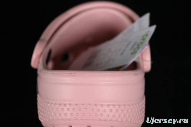 Crocs Classic Clog Quartz Pink Two-Way Beach Sandals with Ventilation Holes - B.D4
