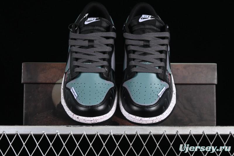 Nike Dunk Low Panda Prank Universe Exploration - Black Purple SB Strap Low Top Casual Skate Shoes - DV0831-002