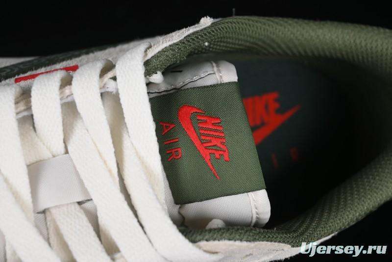 Nike Travis Scott x Fragment Design x Air Jordan 1 Low OG SP AJ1 Snake Year Limited Edition Low-Top Casual Sneakers - DM7866-075